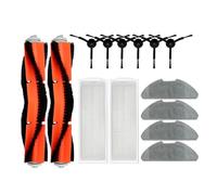 Vacuum Cleaner Accessories Hepa Filter Mop Cloth Main Side Brush ，compatible For Xiaomi Vacuum-Mop 2 Pro/Lite MJST1SHW MJSTL(As shown C 14pcs)