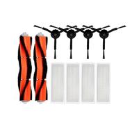 Vacuum Cleaner Accessories Hepa Filter Mop Cloth Main Side Brush ，compatible For Xiaomi Vacuum-Mop 2 Pro/Lite MJST1SHW MJSTL(As shown A 10pcs)