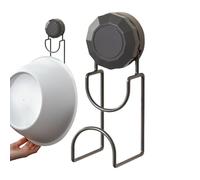 Vacuum Cup Hooks - Sink Hanger 5.8x6.3x14.5cm, Wall Mounted Rack, Strong Grip Fastener | Tool Free Suction Fix Reliable Organization Accessory For Bath Kitchen Laundry Robes Towels Supplies Dorm Home