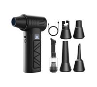 Vacuum for Car Digital Display 4 Settings - Suction Cleaner with LED