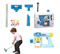 Vacuum para niños que trabajan-Cleaner PP ecológico, juguete para niños pequeños | 61.8x12.6x11cm Play Play Conjunto con simulación eléctrica, vacío realista para juegos de roles de niños, entrenamien
