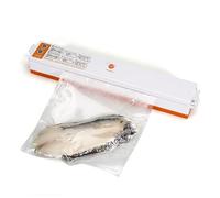 Vacuum Sealer Automatic Food Preservation Machine, Preservation Machine Automatic Double Pump Small Portable 220V/110V Including 10Pcs Bag Free,Single-Pump, LJJY-KK