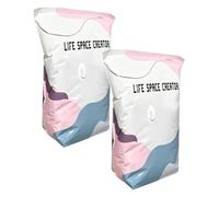 Vacuum Storage Bags 2 Pieces Compression - No-Pump Storage Packaging Vacuum