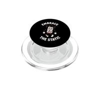Vacuum Tube Audiophile Vintage Embrace The Static Art PopSockets PopGrip para MagSafe