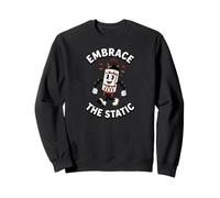 Vacuum Tube Audiophile Vintage Embrace The Static Art Sudadera