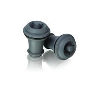 Vacuvin 2 Tapones de vino Vacuvin Gris