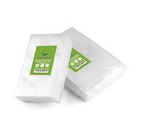 VacYaYa 100 Bolsas 15x25cm(50) y 20x30cm(50) Bolsas Envasar al Vaci Vacio Alimentos Bolsas de Vacío de Alimentos,Bolsas para Envasar al Vacío Envasado al Vacío para Alimentos Sin BPA