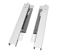 VADANIA Correderas para cajones montaje inferior 250 mm, empujar para abrir
