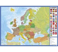 Vade carte europe - Tapete escritorio - Vade escolar multifuncional | Vade escritorio - Protector escritorio - Vuelta al cole material escolar