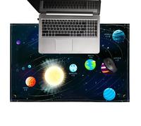 Vade de escritorio - Lindo mantel con diseño de mapa del mundo de dinosaurios, alfombrilla de escritorio | Decoración de escritorio impermeable para niños, accesorios escolares, repelente al agua