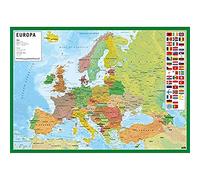 Vade mapa Europa - Tapete escritorio - Vade escolar multifuncional | Vade escritorio - Protector escritorio - Vuelta al cole material escolar