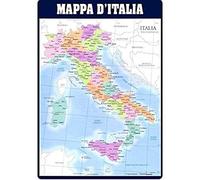 Vade mappa dell italia - Tapete escritorio - Vade escolar multifuncional | Vade escritorio - Protector escritorio - Vuelta al cole material escolar
