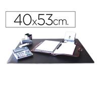 Vade Sobremesa Q-Connect Polipropileno Negro 40X53 Cm