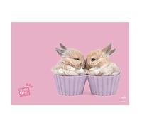 Vade Studio Pets conejos - Tapete escritorio - Vade escolar multifuncional | Vade escritorio - Protector escritorio - Vuelta al cole material escolar - Licencia oficial