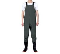 Vadeadores de pecho para hombre con botas, ropa de trabajo, pantalones para hombre, vadeadores de pesca del Reino Unido, neopreno, tirantes ajustables, overol ligero e impermeable, overol de trabajo