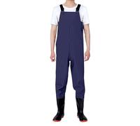 Vadeadores de pecho para hombre con botas, ropa de trabajo, pantalones para hombre, vadeadores de pesca del Reino Unido, neopreno, tirantes ajustables, overol ligero e impermeable, overol de trabajo