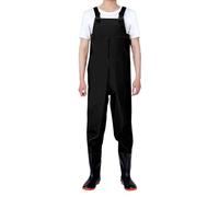 Vadeadores de pecho para hombre con botas, ropa de trabajo, pantalones para hombre, vadeadores de pesca del Reino Unido, neopreno, tirantes ajustables, overol ligero e impermeable, overol de trabajo
