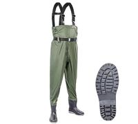 Vadeadores De Pesca Con Botas, Ropa De Pesca Impermeable Y Transpirable, Corte Tridimensional 3D, Tirantes Ajustables, Para Pesca, Trabajos En Barro, JardineríA, Lavado De Coches, Unisex,C-46