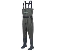 Vadeadores de Pesca Vadeadores para Hombre con Botas Impermeables, adecuados para Pesca, acuicultura y ganadería.(Green,44 EU)