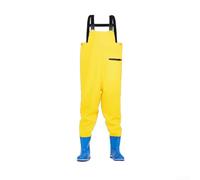 Vadeadores para niños con botas diseñadas para pescar, vadear y explorar entornos acuáticos (34/35 amarillo)