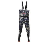 Vadeadores Traje Flotante Para Noruega Hombres Mujeres - Durable Deportes Adultos Transpirables Pesca Fría Impermeable Botas Integradas Crosswater Camping Neopreno Pantalones de Pesca Talla 36-47