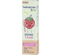 Vademecum - Dentifrice Enfant Bio - Sans Fluor - Goût Fraise - 1 à 6 ans - 50 ml