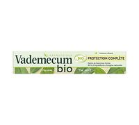 VADEMECUM - Pasta de dientes para una protección completa, sabor a menta dulce, orgánico, 75 ml, paquete de 3