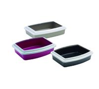 Vadigran arenero para gatos "Oval jumbo" 56 x 43,5 x 14,5 cm 3 colores surtidos