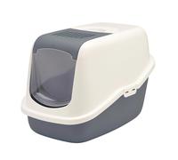 Vadigran caja de arena para gatos "Nestor" edición limitada azul piedra-blanco 56 x 39 x 38,5 cm
