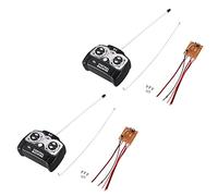 Vadillo 2 x 5 CH 27 Mhz - Tarjeta receptor de control remoto + mando a distancia para sistema de radio de juguete para vagón RC