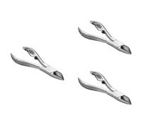 Vadillo 3 cortauñas profesionales para pies, cortaúñas para paroniquia, podología, herramientas de acero inoxidable