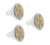 Vadillo 3X 7W MR11 GU4 600LM LED Bombilla Lámpara 15 5630SMD Cálido