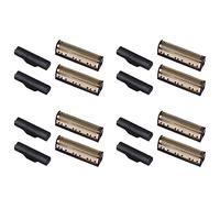 Vadillo 4Set Clipper Blade para Km-1102 Clipper Electric Shaver Parts Net Gold