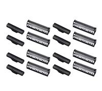 Vadillo 4Set Clipper Blade para Km-1102 Clipper Electric Shaver Parts Net Silver
