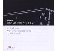 Vadim Repin y Menuhin – Mozart: Conciertos para violín nº 2, 3 y 5 – CD
