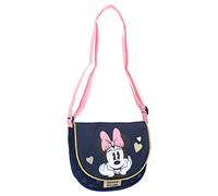 Vadobag Bolso al hombro Minnie Mouse Glitter Love, marine