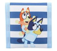 Vadobag Cartera infantil Bluey Jump Into Fun, azul, 10x10x1 cm, Diseño: