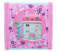 Vadobag Gabby's Dollhouse Unlimited Adventure 10x10x1 cm - Kid, Unisex, Rosa, Dibujos animados, piel sintética, 3 compartimentos, cremallera, rosa, 10x10x1 cm, Diseño: