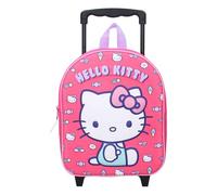 VADOBAG Hello Kitty Another Dimension Mochila Trolley 3D, 32x26x11 cm, Multicolor, Adulto, Poliéster, 11-20L, con Ruedas y Asa Retráctil, para Escuela y Viajes
