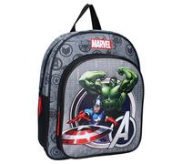 Vadobag Mochila Avengers The Incredible, 30 x 25 x 11 cm, Negro , 30x25x11 cm