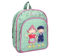 Vadobag Mochila Fien y Teun Animales Novios, Green 1, S, Minimalista