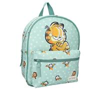 Vadobag Mochila gato GARFIELD ALL GOOD - Color verde - dimensiones 30x25x11cm, Verde, talla unica