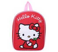 Vadobag Mochila infantil de Hello Kitty Cuteness Overload para Niña y Niño, 29 x 22 x 9 cm, rojo, 29x22x9 cm