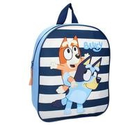 Vadobag Mochila perrita BLUEY y BINGO Jump Into Fun - Mochila para niños | Escuela | Guardería - Color azul y azul - Dimensiones 29 x 22 x 9 cm, Azul celeste., talla unica