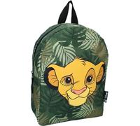 Vadobag Mochila Rey León - Simba Style Icons - de Disney The León King - Mochila para niños | Escuela | Guardería - Color Verde - Tamaño 31 x 23 x 9 cm, multicolor, talla unica
