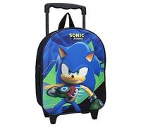 Vadobag Trolley Backpack 3D Sonic Wild Thing, Negro 1, M, Casual