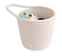 Väggmonterad vävd korg, handvävd förvaringskorg,Handvävd Organizer Container - Handvävda kökskorgar för att hålla små föremål, nycklar, plånbok, solglasögon