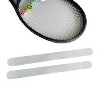 VAEIORP 2 pcs Protector de Pala de Pádel Transparente y Rugoso Cinta de Protección de Alto Impacto Ligero y Fácil de Instalar para Máxima Durabilidad