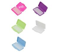 VAEIORP Cera Ortodoncia Brackets, 5 Cajas 25 Tiras, Cera Dental Para Ortodoncia, Textura Inerte que Alivia Irritaciones, Portátil para Oficina y Viajes