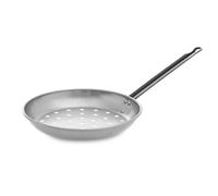 Vaello Acero Carbón Castaño Asado Pan - Tradicional Castaño Bandeja Horno - 28cm
